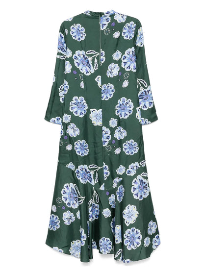 Big Garden Midi Dress