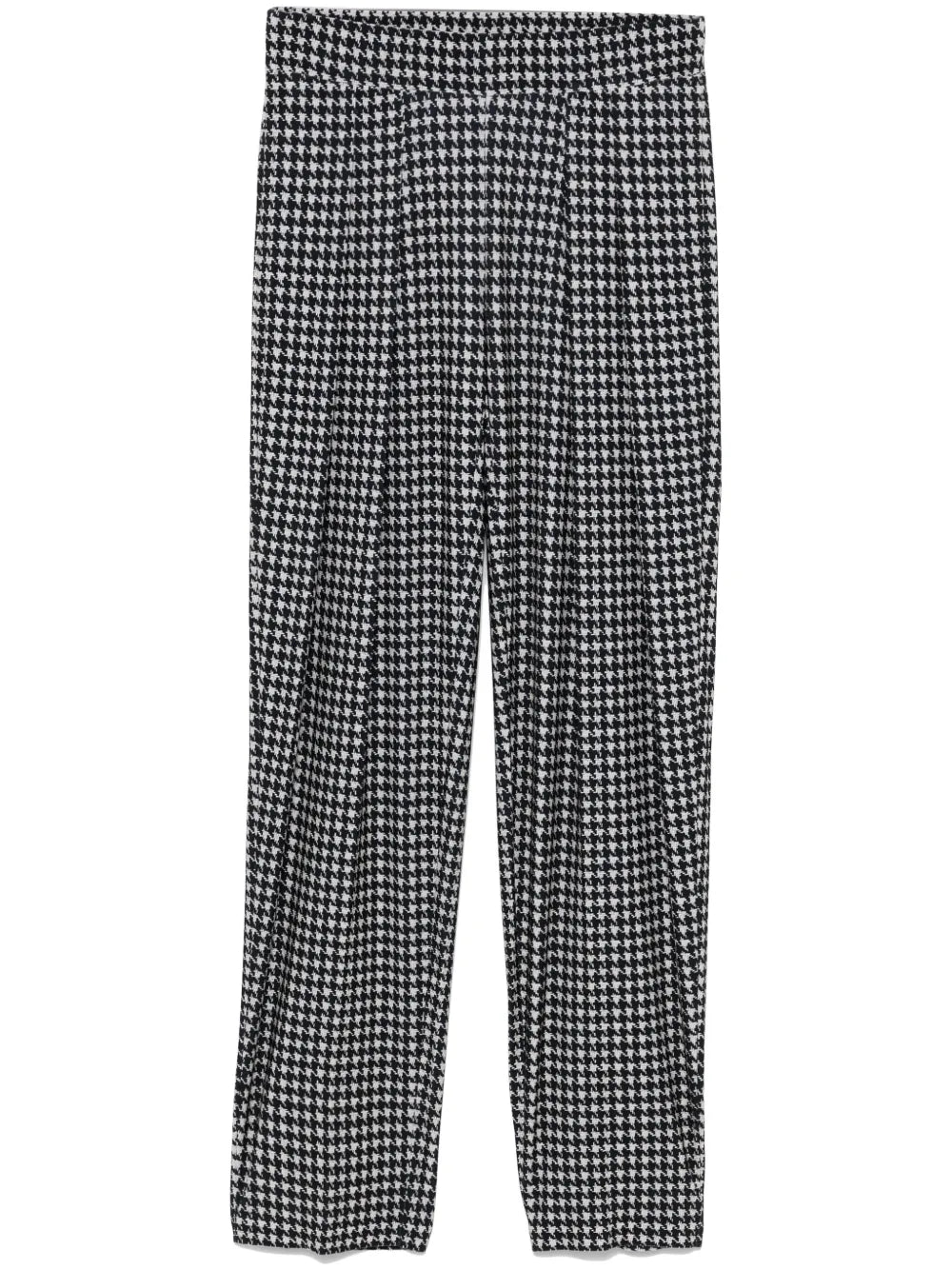 Pleated Low-Rise Trousers
