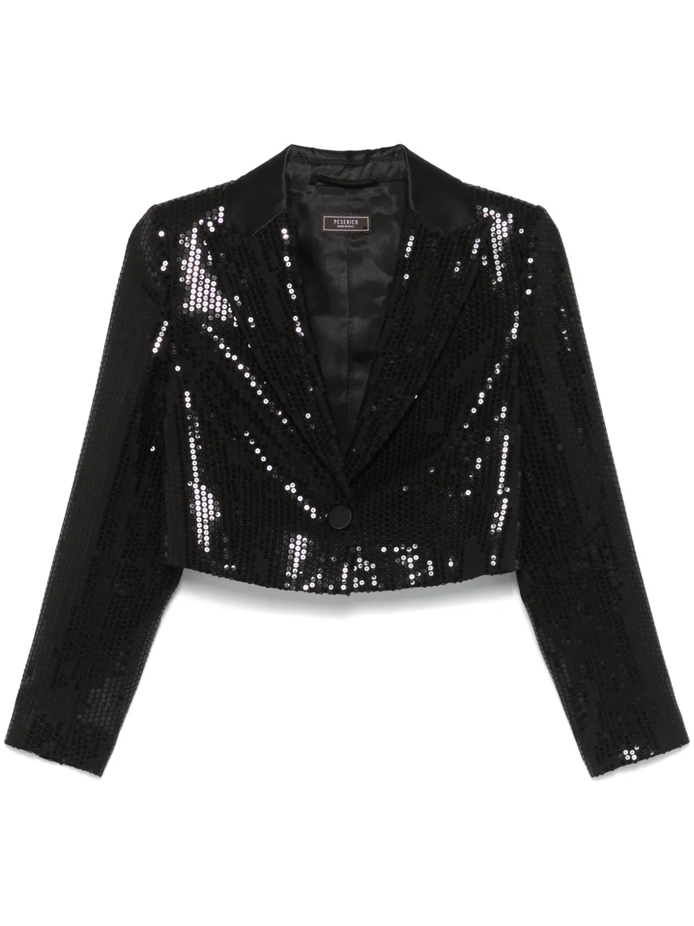 Sequinned Cropped Blazer