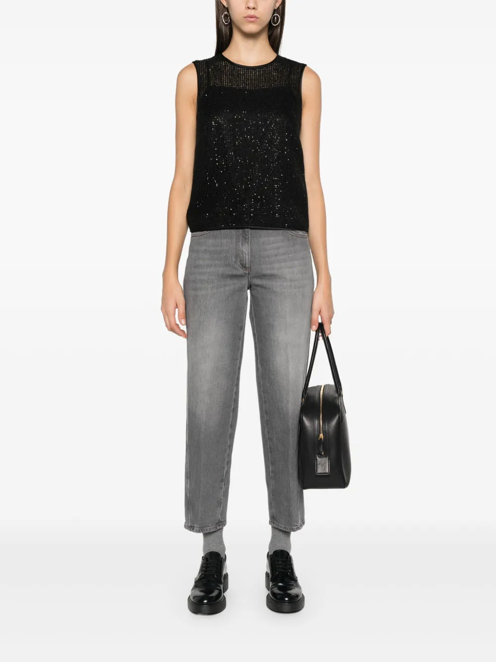 Open-Knit Top