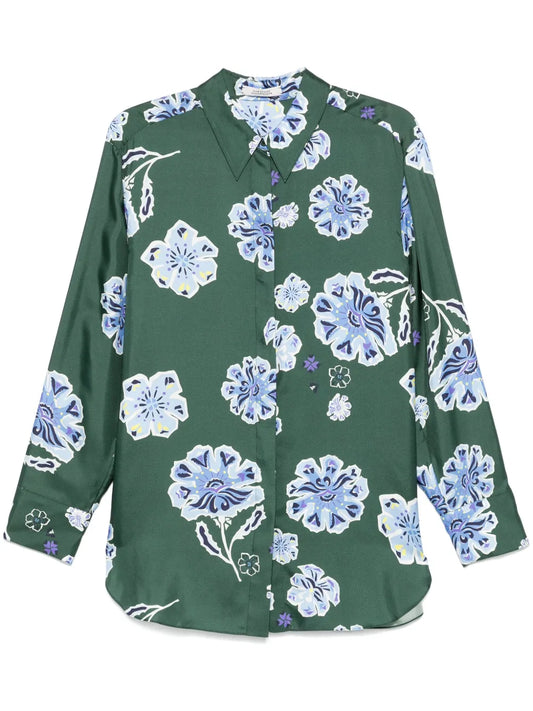 Floral-Print Shirt