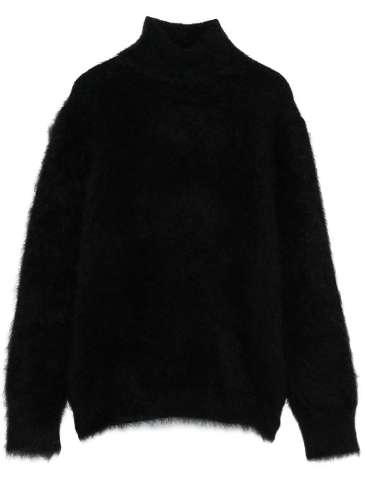 Brushed-Effect Sweater