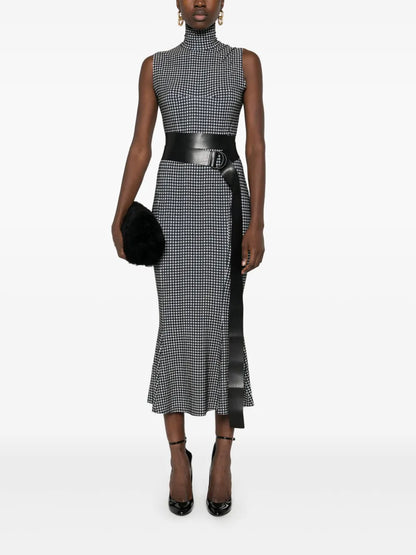 Sleeveless Fishtail Midi Dress
