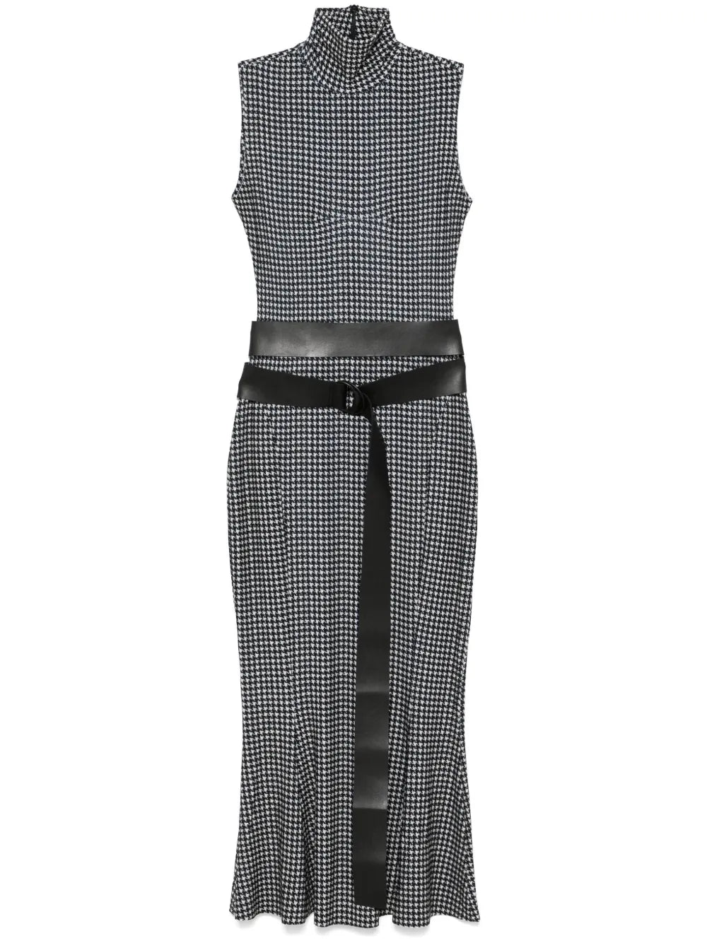 Sleeveless Fishtail Midi Dress