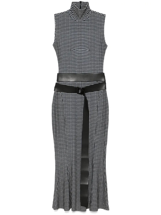 Sleeveless Fishtail Midi Dress