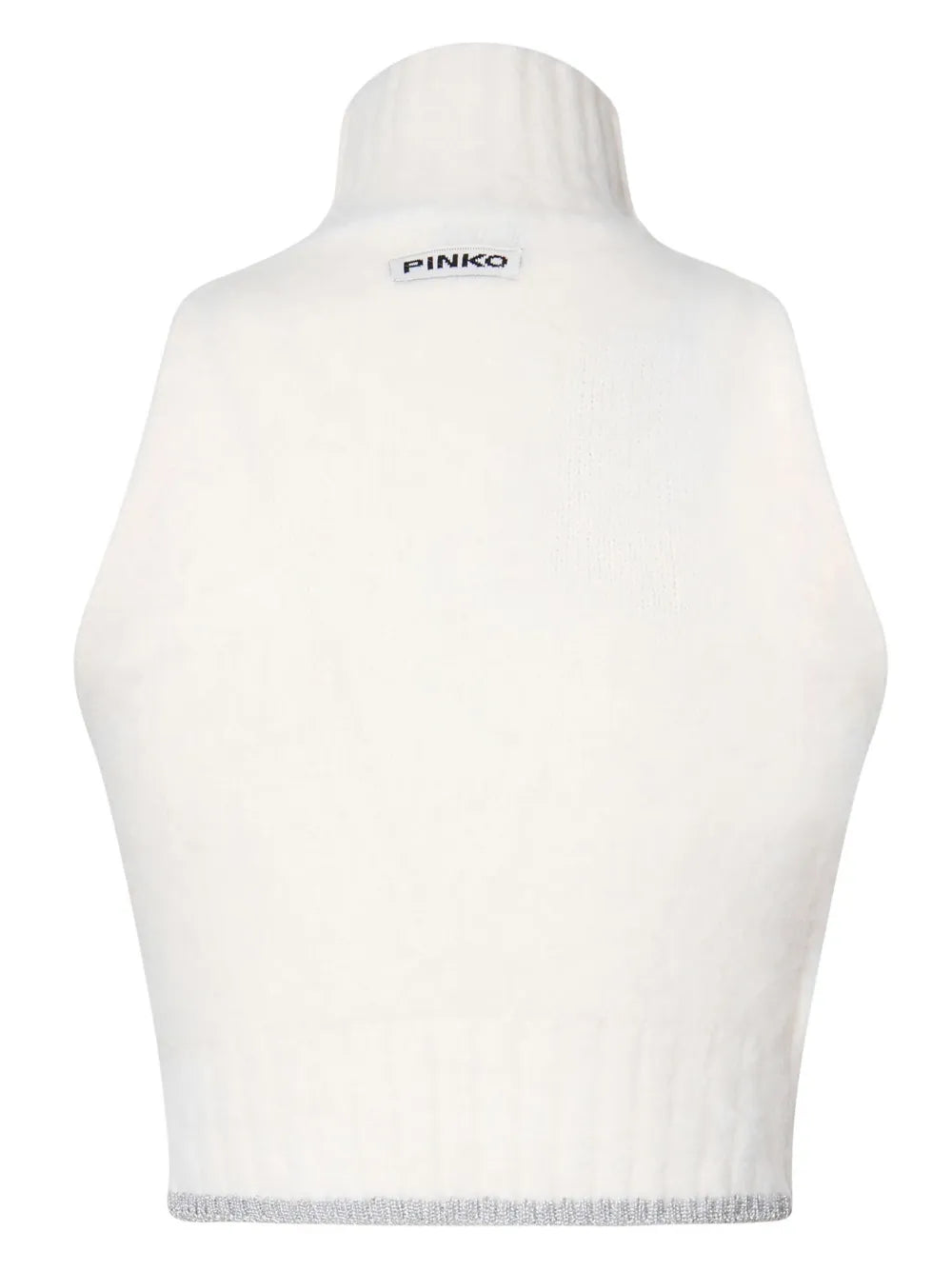 Contrast-Trim Vest