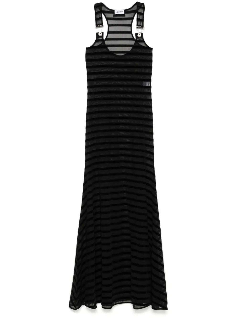 Flocked Maxi Dress