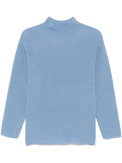 Ribbed-Knit Sweater