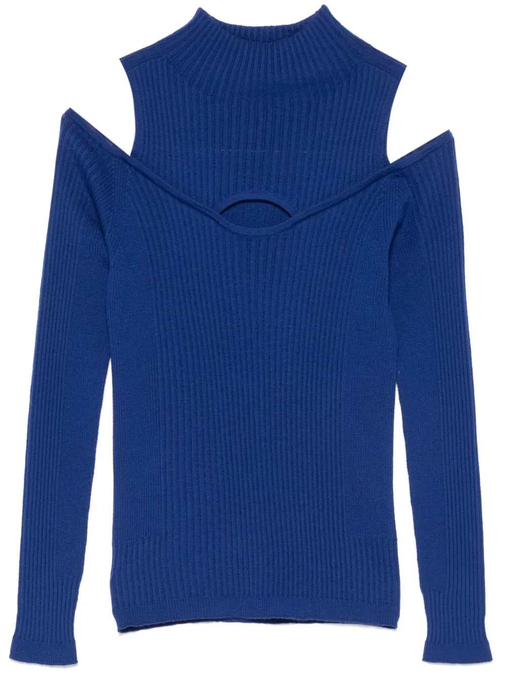 Ribbed-Knit Sweater