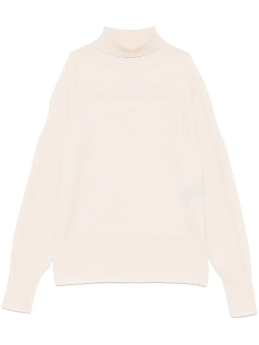 Cut-Out Sleeves Sweater