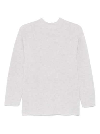Ribbed-Knit Sweater