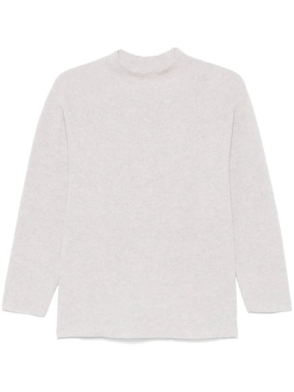 Ribbed-Knit Sweater
