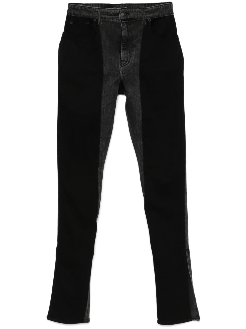 Bi-Color Skinny Jeans