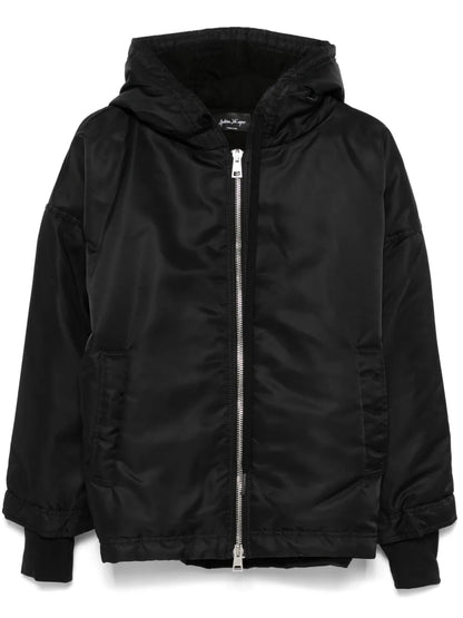 Satin-Finish Padded Jacket