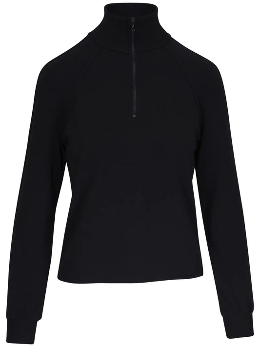 Zip-Collar Sweatshirt