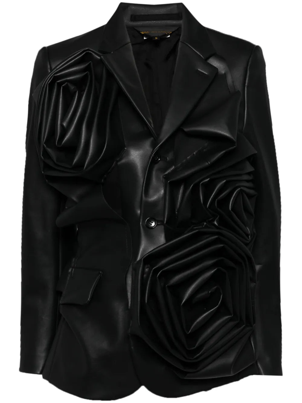Floral Single-Breasted Blazer