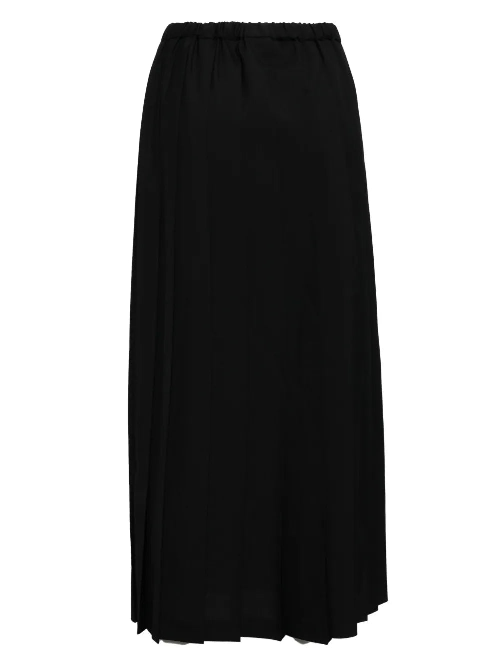 Elasticated Waistband Pleated Skirt