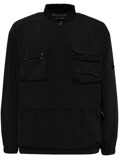 Multi Pocket Long-Sleeves Windbreaker