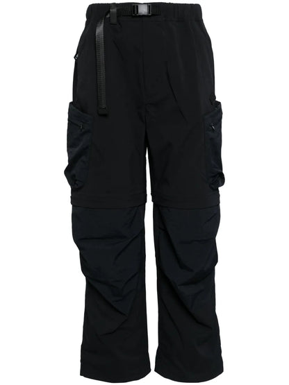 Belted Tapered Cargo Trousers