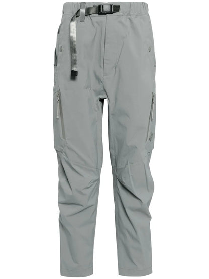 Belted Tapered Cargo Trousers