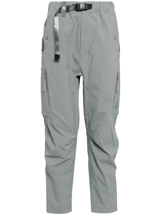 Belted Tapered Cargo Trousers