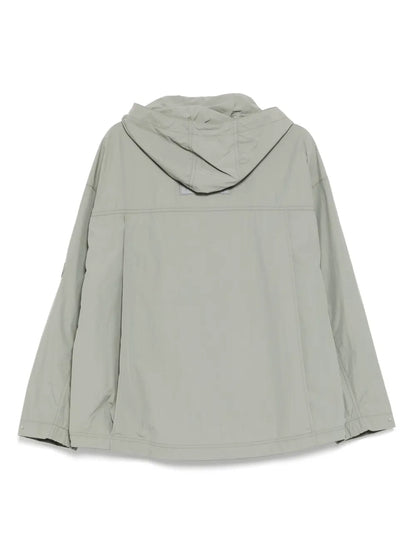 Lace-Up Hooded Jacket