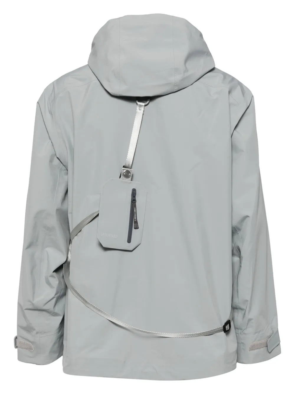Concealed Hood Long-Sleeves Windbreaker