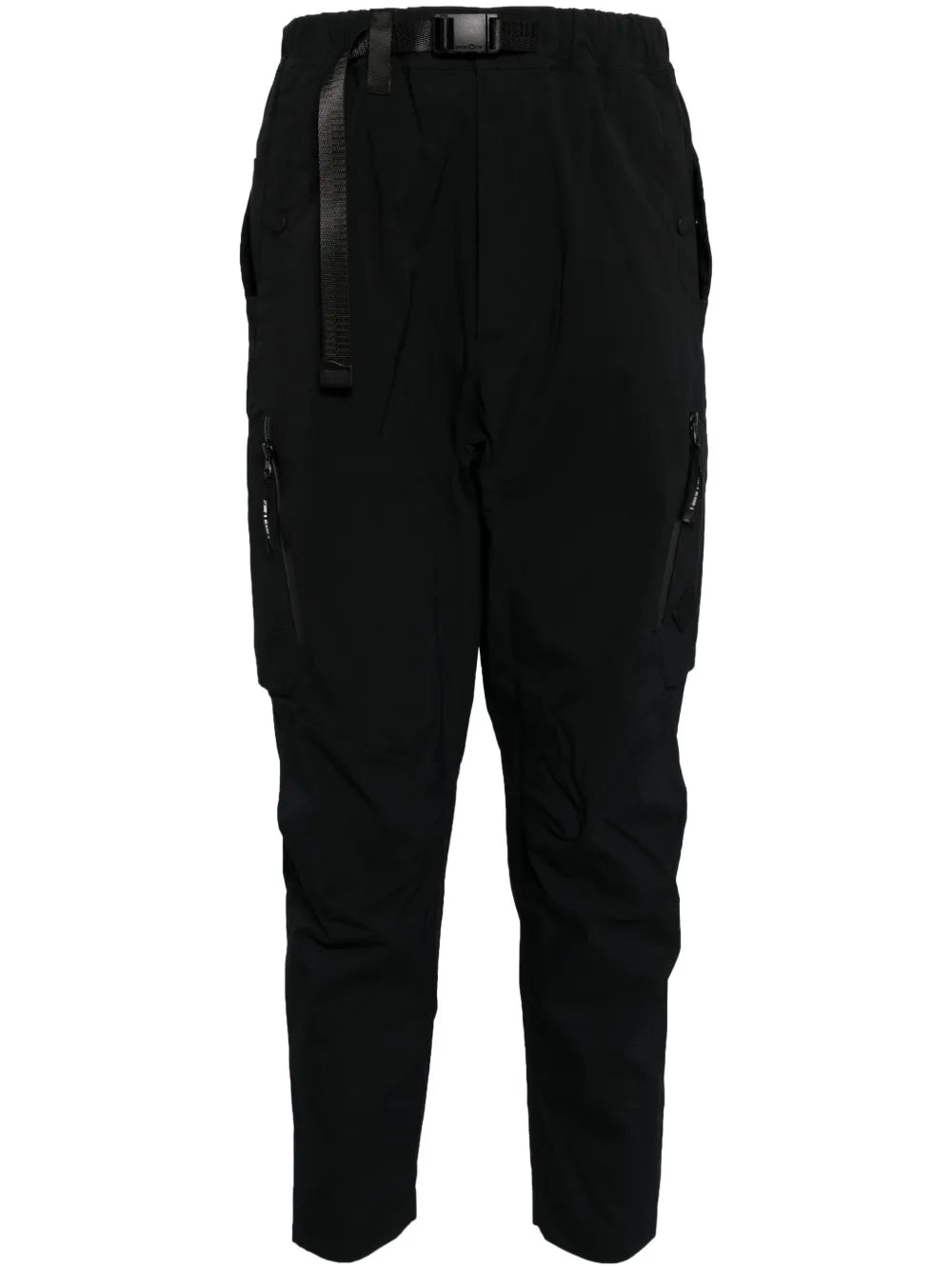 Belted Tapered Cargo Trousers