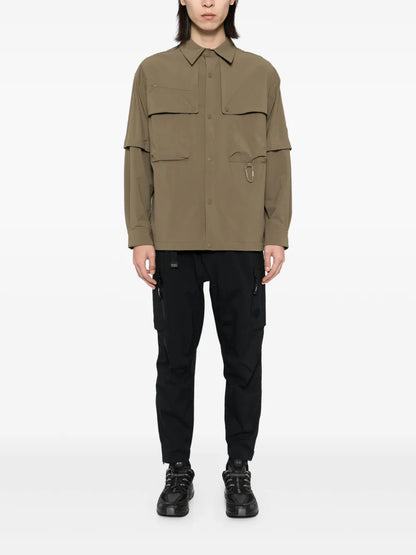 Belted Tapered Cargo Trousers