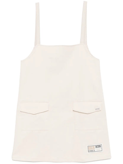 Gabardine Mini Dress