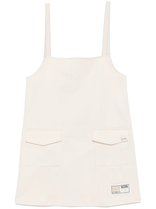 Gabardine Mini Dress