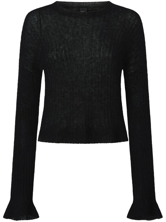 Flared-Cuffs Sweater