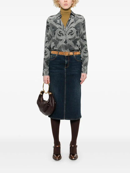 Baroque-Printed Shirt