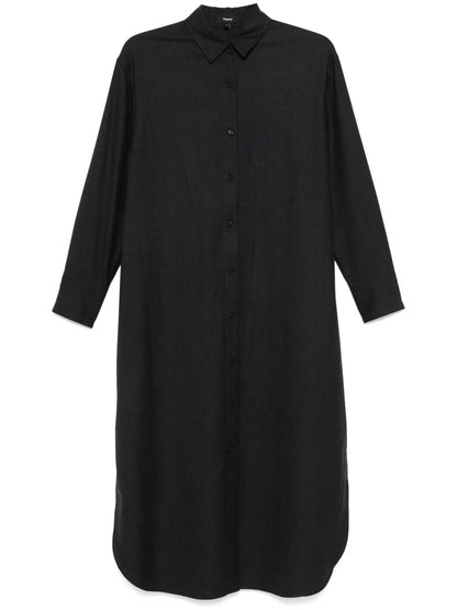 Flannel Shirt Dress