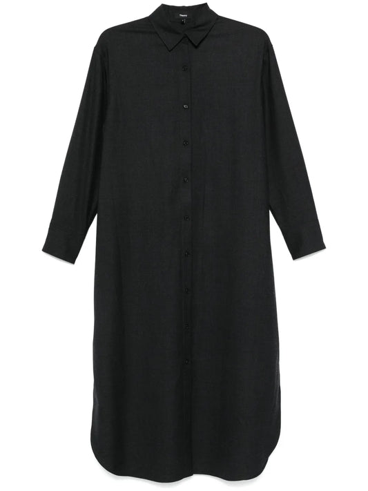 Flannel Shirt Dress