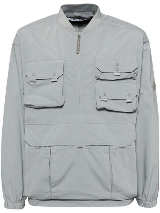 Multi Pocket Long-Sleeves Windbreaker