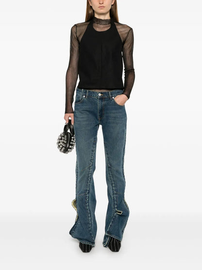 Hook And Eye Jeans