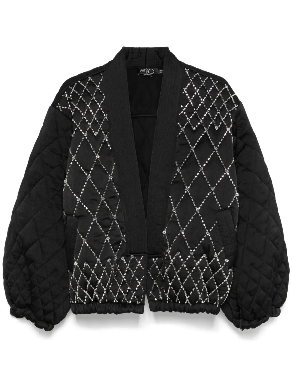 Hand-Beaded Quilted Jacket