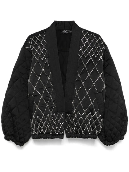 Hand-Beaded Quilted Jacket