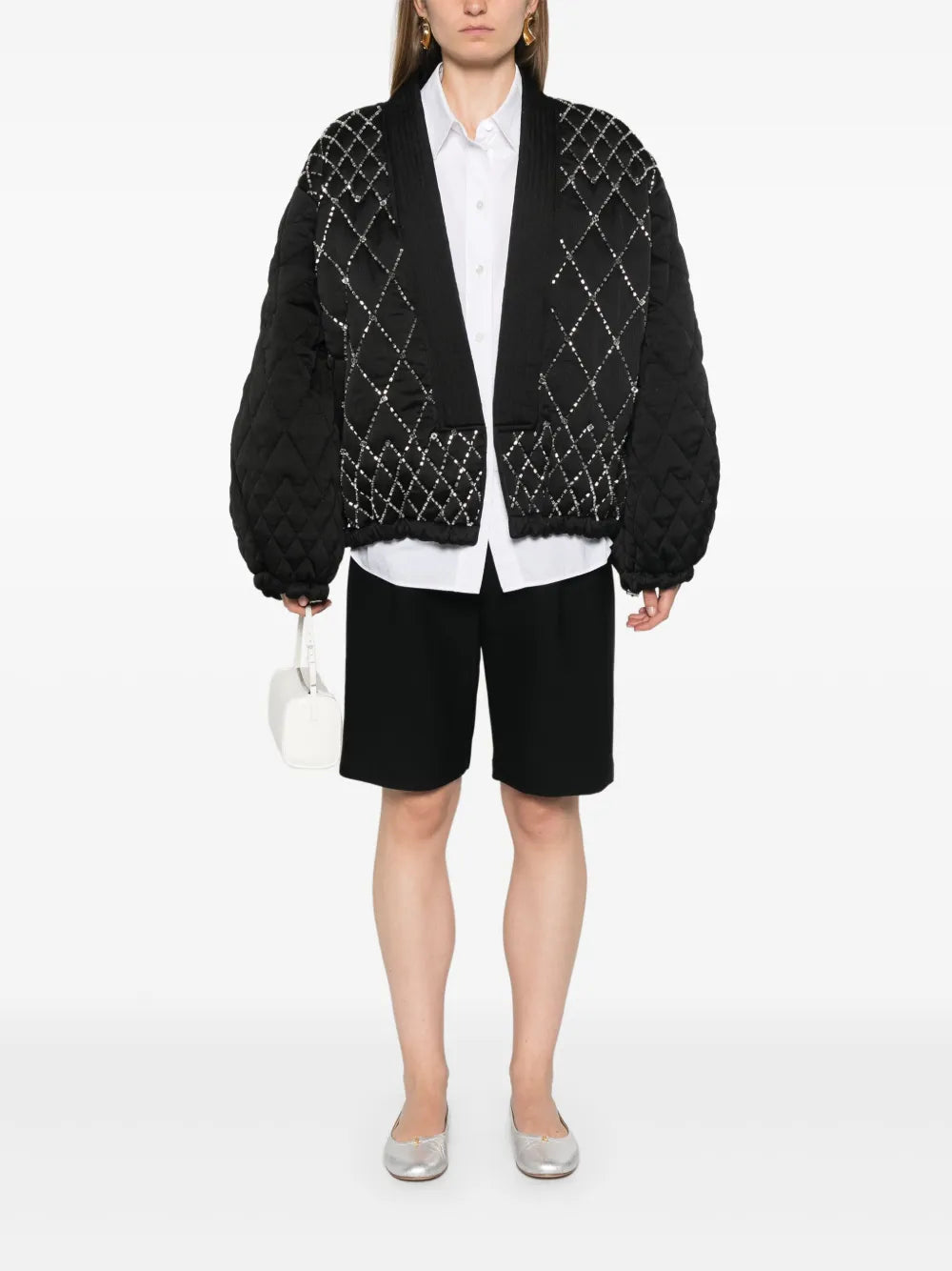 Hand-Beaded Quilted Jacket