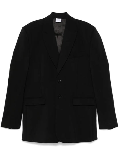 Logo-Embroidered Blazer