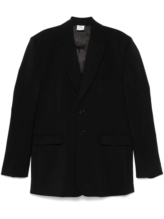 Logo-Embroidered Blazer