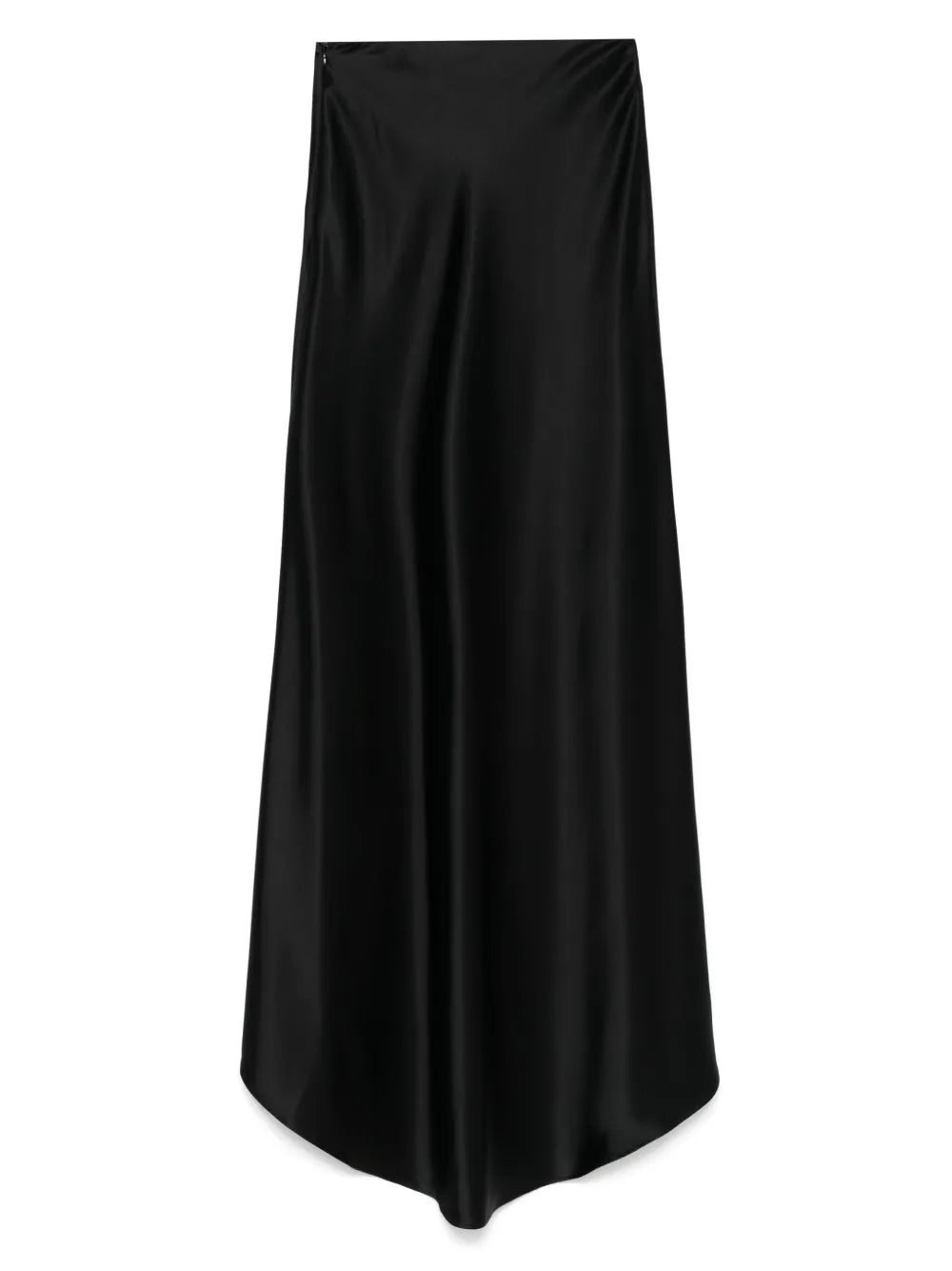 Slip-Style Satin Maxi Skirt