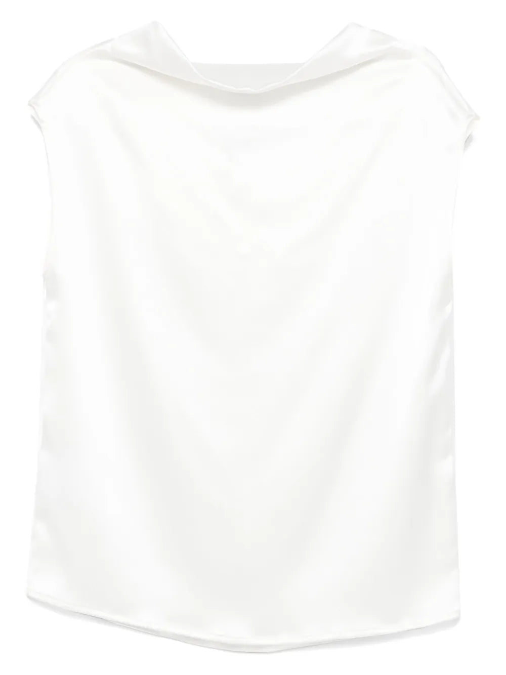 Draped-Detail Blouse