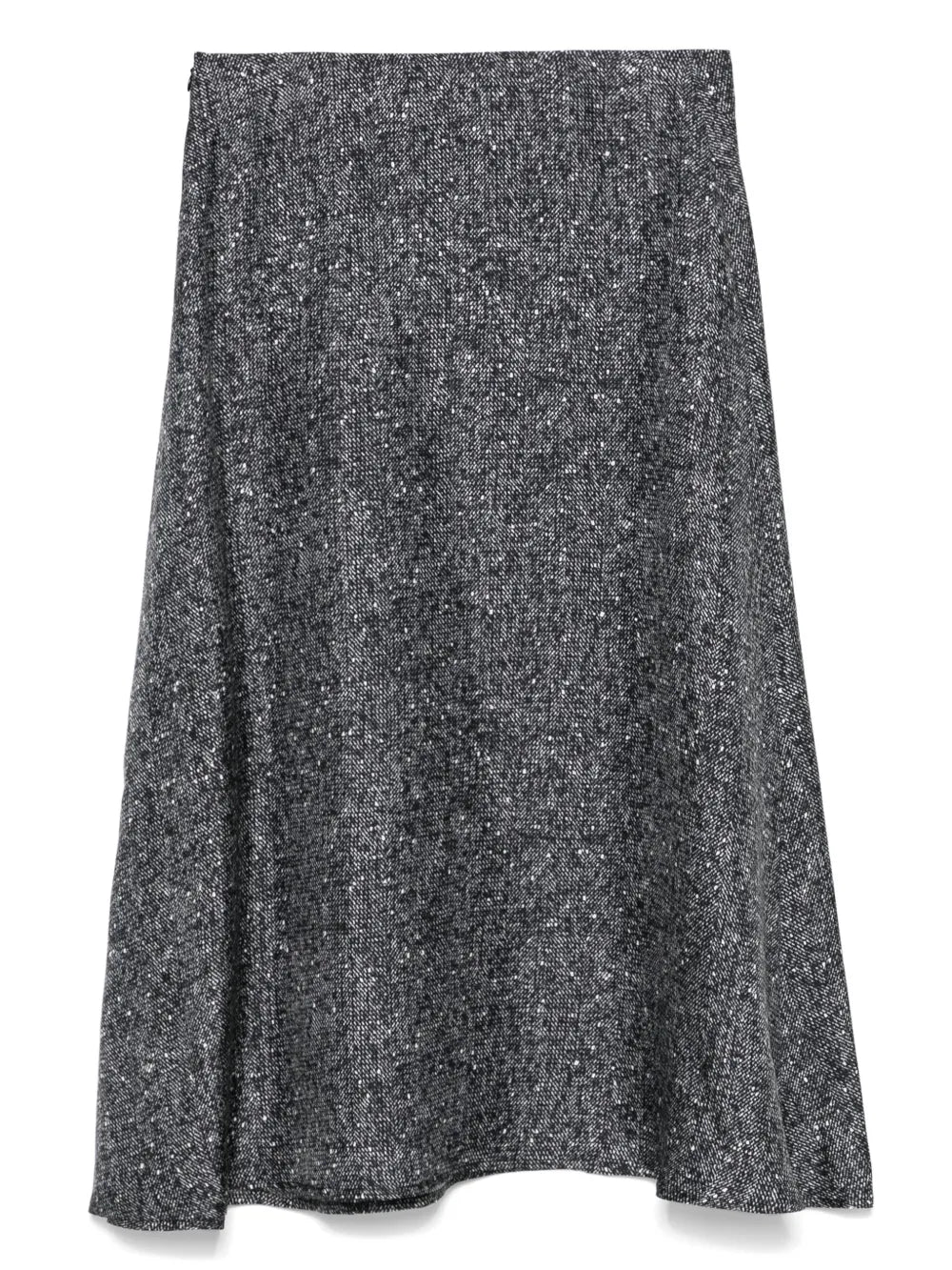 Abstract-Print Skirt