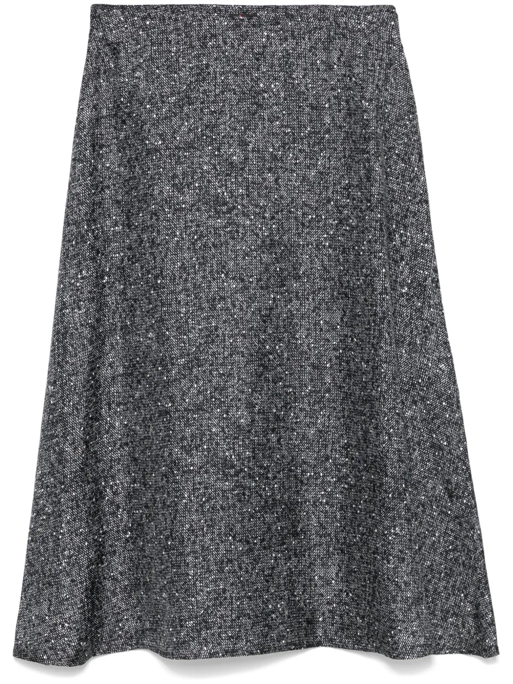 Abstract-Print Skirt