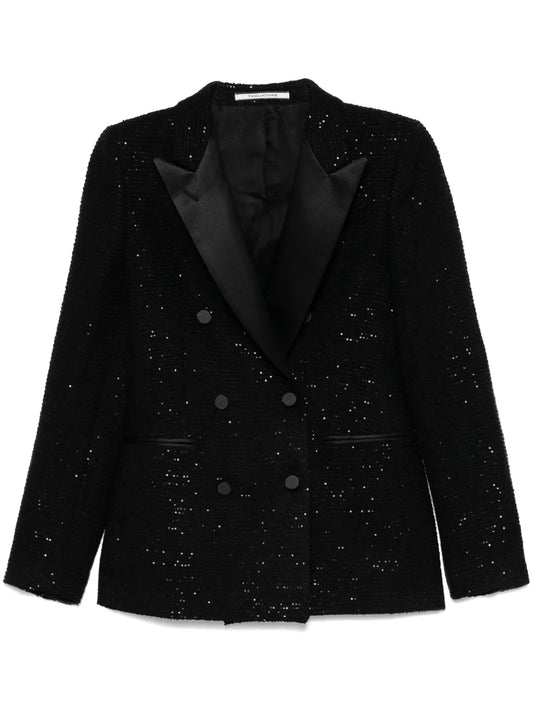 Sequin-Embellished Blazer