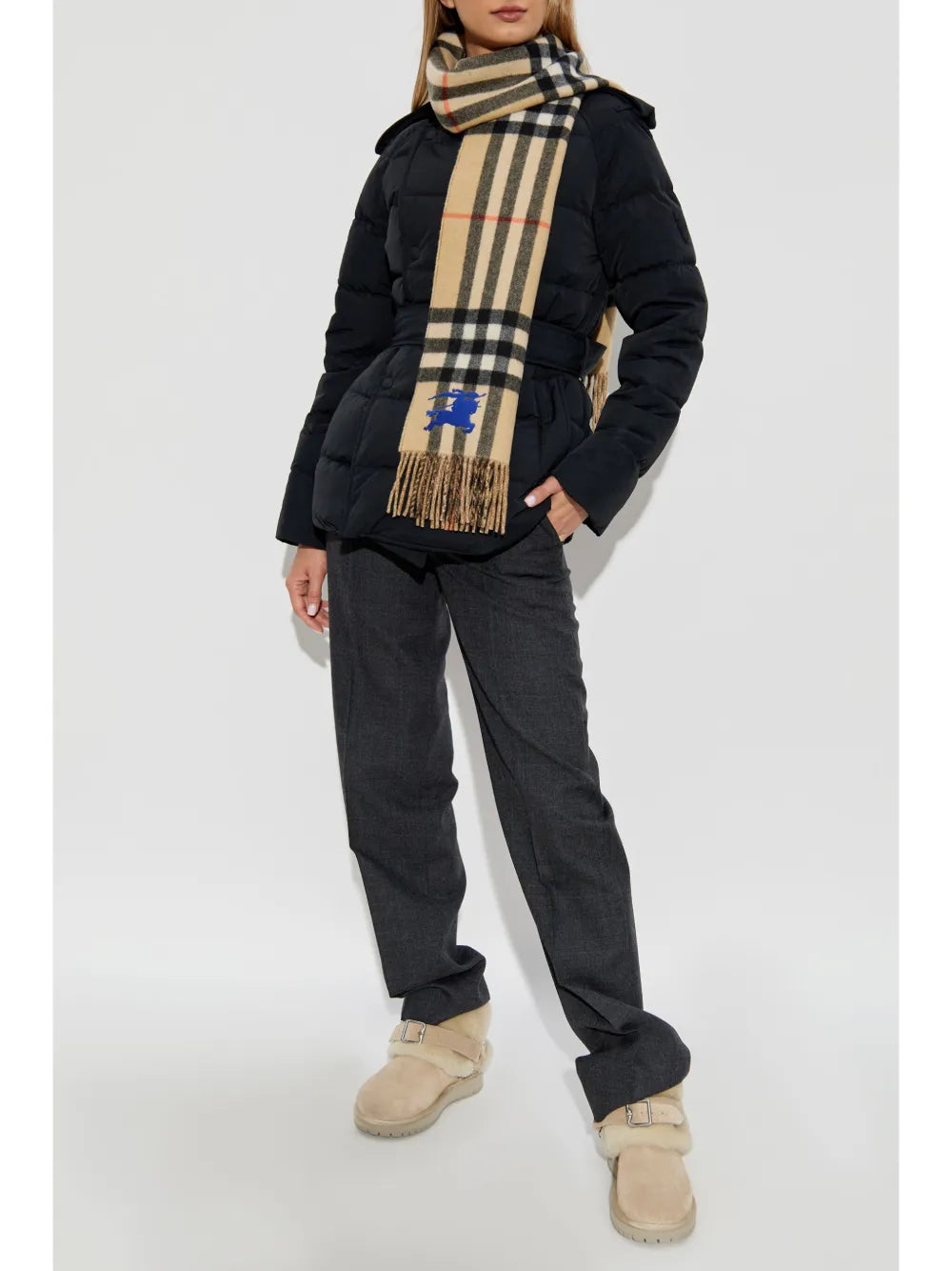 B-Buckle Puffer Jacket