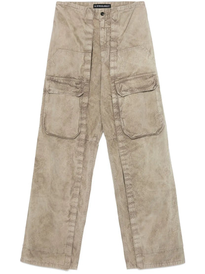 Removable-Panels Cargo Pants