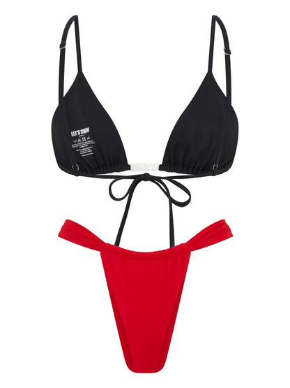 Triangle-Shape Bikini Top